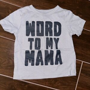 The children’s place T-shirt and 12 to 18 months